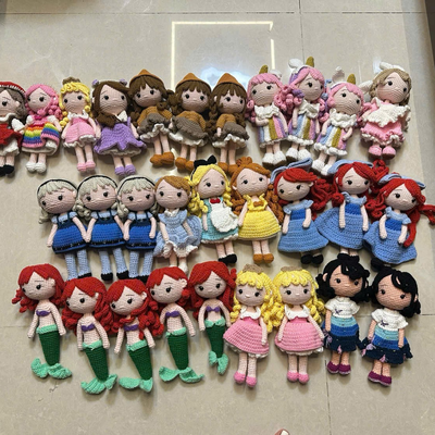 Buy Handmade Amigurumi Stuffed Toy Knit Crochet Doll Baby Toddler Child Stuffed Animals OEM Cheap Wholesale Viet Nam Product online manufacture