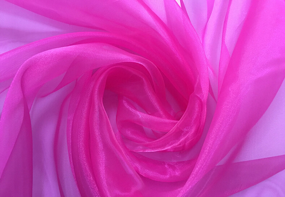 Buy 50GSM Organza Tulle Rolls Anti Static For Event Decoration online manufacture