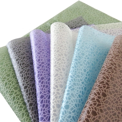 Buy 100% Polyester 85GSM 3D Embossed Gift Wrapping Paper 60 Sq Ft Wrapping Paper online manufacture