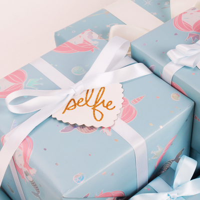 Buy 85gsm Little Mermaid Gift Wrapping Paper online manufacture