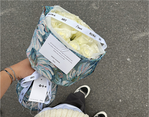 Good price Eco Friendly 70gsm At Least Flower Wrapping Paper online