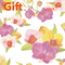 White Butterfly Orchid Hydrangea Florist Wrapping Paper Sheets 58cm X 58cm