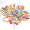 Mini Natural Colored Wooden Crafts Clips Clothes Pegs Wood Clip For Hanging Photo