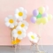 Ins Style Cute Daisy Flower Shape Foil Balloons Globos Party Decoration