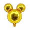 18 Inch Minnie Head Cartoon Mickey Mouse Foil Balloon Birthday Party Decoration