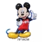 18 inch Solid color Minnie head balloon birthday party decoration arrangement cartoon Mickey Mouse foil balloon