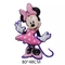 18 inch Solid color Minnie head balloon birthday party decoration arrangement cartoon Mickey Mouse foil balloon