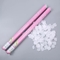 Wholesale The most fashionable white cloth petal pink confetti cannon for wedding party celebration