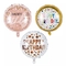 Wholesal Party Things 18 Inch Happy Birthday Round Foil Party Floating Balloons Mylar Balloons For Birthday