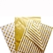 Gold Foil Gift Wrap Paper Bulk Custom With Logo Recyclable Gift Wrapping Accessory