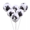 12 Inch 2.8 Gram Thick Five Face Cow Print Latex Balloon for Party