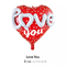 Heart Shaped Party Foil Balloon for Valentine'S Day Celebration Wedding Room