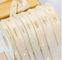 Gold Plated Blessing Flower Gift Wrap Ribbon for Wedding Confession Proposal