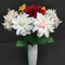 European Style 3 Heads Dahlia Artificial Flower For Home Party Wedding Silk Flower