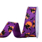 Grosgrain Printed Halloween Ribbon With Logo For Gift Wrap Party Decorative