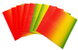 Rainbow Color Corrugated Paper Board Hobby DIY Colourful A4 Size Sheet