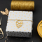 Spotty Gold Stripe Wrapping Paper 85GSM Customized for gift package
