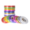 Plain Colors Polyester Gift Wrap Ribbon Roll Packaging 2.0cm