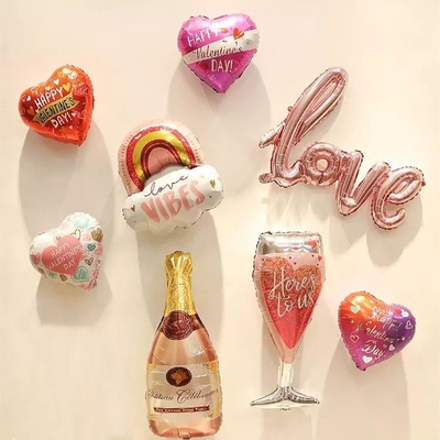 Good price Wholesale 18 Inch Heart Shaped Foil Balloon Wedding Decoration Balloon Love Balloons For Party online