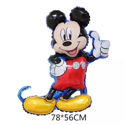 Good price 18 inch Solid color Minnie head balloon birthday party decoration arrangement cartoon Mickey Mouse foil balloon online