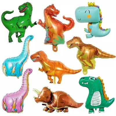 Good price Wholesale Dinosaur Series Balloons Tyrannosaurus Rex Brontosaurus Charizard Dinosaur Party Theme Decorative Foil Balloon online
