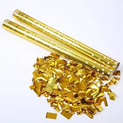Good price Wholesale customized gold safe and environment-friendly confetti cannon for party online