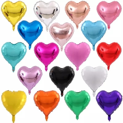 Good price Wholesal 18 inch heart shape party decoration balloon foil balloons for wedding online