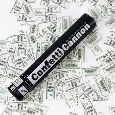 Good price Biodegradable Paper Money Dollar Party Poppers Confetti Cannon online