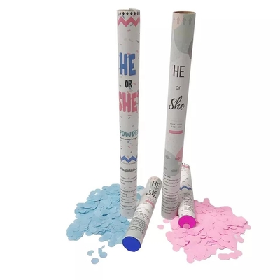 Good price Baby Shower Gender Reveal Confetti Cannon Eco Friendly online
