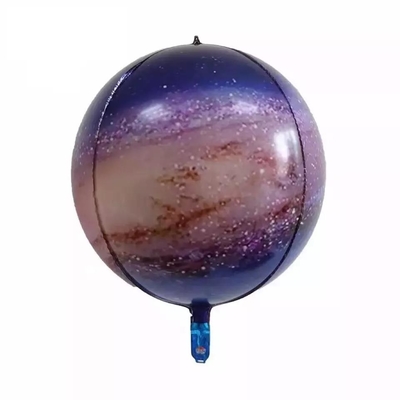 Good price Wedding Birthday Round Aluminum Foil Balloons Helium Inflatable 4D Earth Series 22inch online