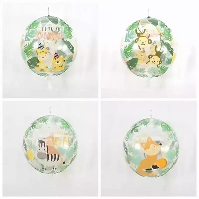 Good price Jungle Animals Dinosaur Printed Helium PVC Balloons Toy Birthday Party Decoration online