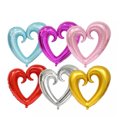 Good price 18 Inch Heart Shaped Aluminium Foil Helium Balloons for Birthday Wedding Party online