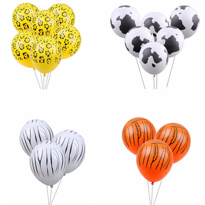 Good price 12 Inch 2.8 Gram Thick Five Face Cow Print Latex Balloon for Party online