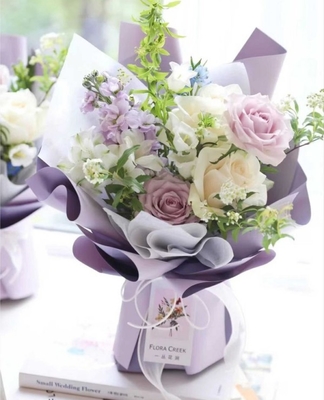 Good price Colorful Florist Wrapping Paper - 58*58cm Customized Sizes Available online
