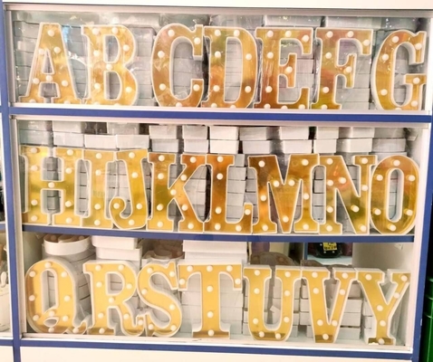 Good price Yellow Letter Birthday Party Decoration Items For Celebrating Special Occasions online