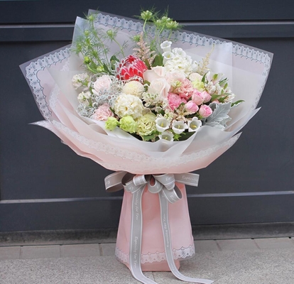 Good price Plastic film florist wrapping paper 58cm*58cm online