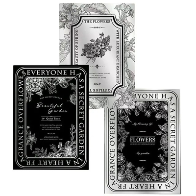Good price Morning After Rain Oastoral Vintage Packaging Paper Drawing Flower Art Paper online