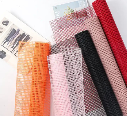 Good price Circular Hole Florist Bouquets Paper Poly Floral Decor Flower Wrapping Mesh online