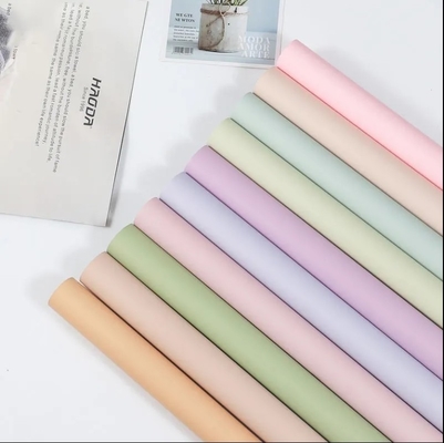 Good price Solid Color Macaron Flower Packaging Paper Ideal For Gift Craft Industry online