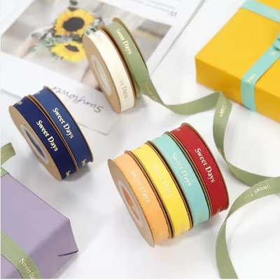 Good price Eco-Friendly Tencel Double Face RPET Ribbon Roll for Gift Wrapping in Many Colors online
