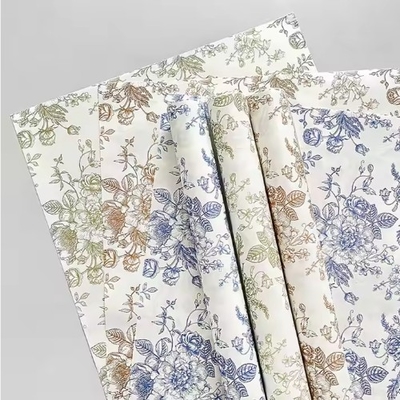 Good price 50g Custom Florist Wrapping Paper for Bouquet Packing Flowers and Leaves online