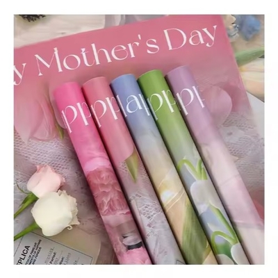 Good price Waterproof Unique Gift Bouquet Floral Wrap Many Colors 58*58cm Happy Mother's Day online