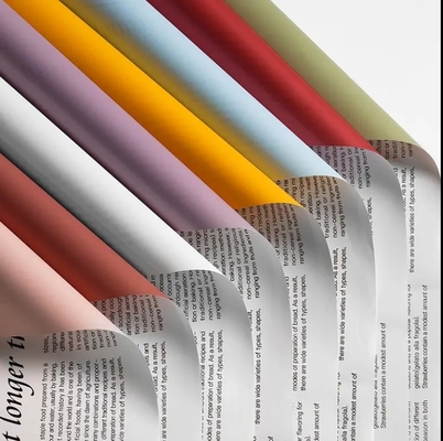 Good price Customized Soft Hand Feeling Bioside Flower Wrapping Paper for DIY Florist Bouquets online