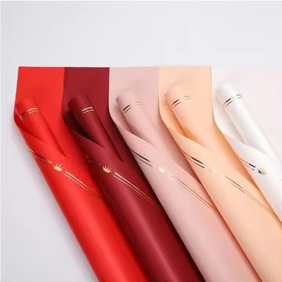 Good price 50g Waterproof Flower Wrapping Paper with Crown Pattern Customized Gift Packaging online