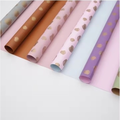 Good price Many Colors Florist Wrapping Paper for Custom Bouquets Waterproof Korean Gift Packaging online
