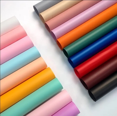 Good price Solid Floral Bouquet Wrapping Paper Waterproof Flower Packaging for Florist Supplies online