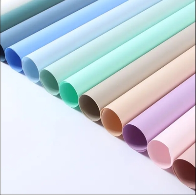Good price Customized Color Waterproof Paper Sheet Solid Plastic Cellophane Wrapping for Fresh Flower online