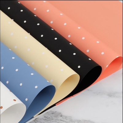 Good price Single Colour Print Flower Wrapping Paper for Customized Bouquet Packaging online