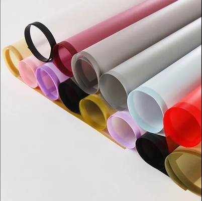 Good price Florist Wrapping Paper Customized Color Plastic Flower Wrap Matte Edge Waterproof online