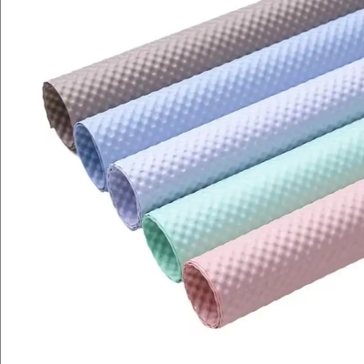 Good price 2024 Hot Sale 3D Embossed Bouquet Wrapping Paper Florist Supplies Waterproof Wrapping Paper For Fresh Flower Wholesale online